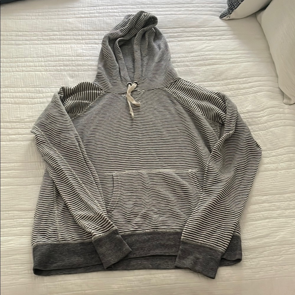 Navy Striped Women’s Sweatshirt